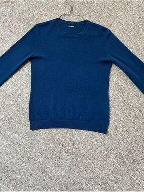 NAADAM Women’s Crewneck Sweater in Deep Navy